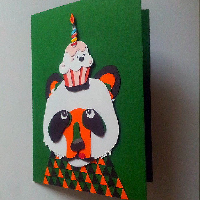 Panda Card - Front of card
