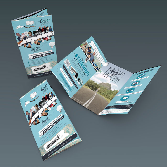 Photoshow on DVD - DL Folded Brochure Photo