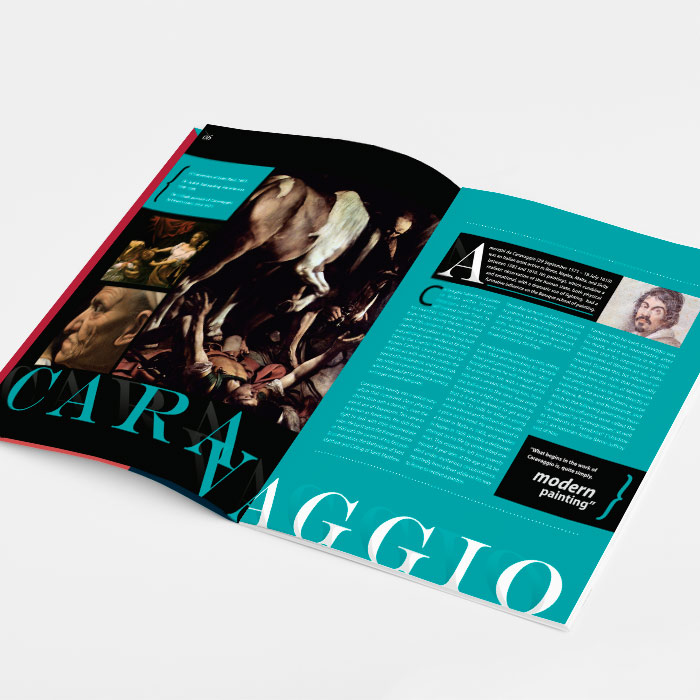 Shapes Magazine - Caravaggio