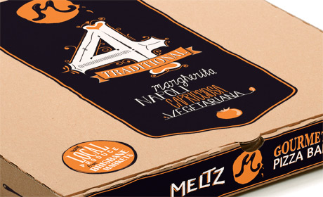 Meltz Pizza Box Design