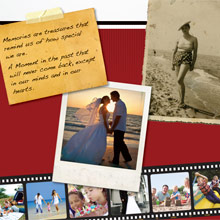 Photoshow on DVD Pull-up Banner